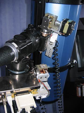 Моторизованная монти EQ5 общий вид