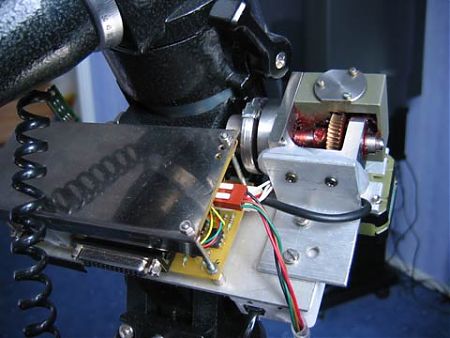 Моторизованная монти EQ5 RA движок